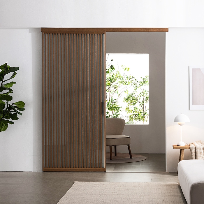 에넥스 우드루바 원슬라이딩 도어 중문 시공 1000~1200mm 