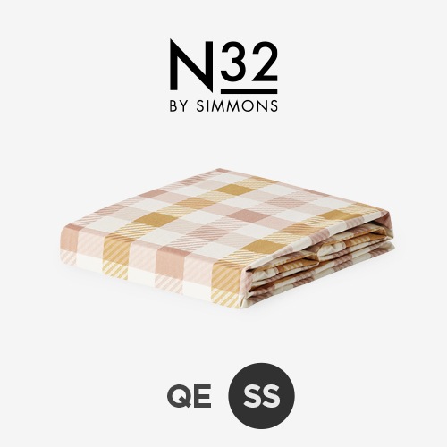 시몬스 N32 토퍼 체크 슬리브 SS