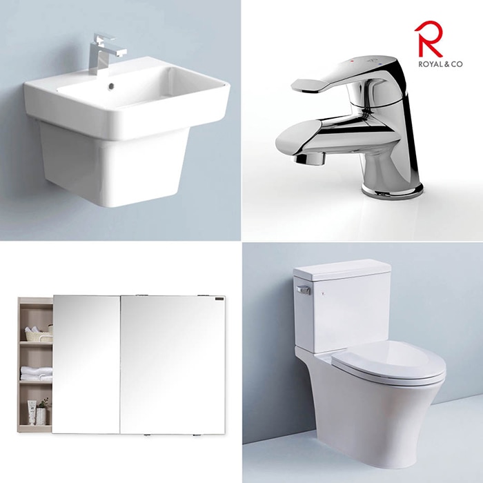 로얄앤컴퍼니 욕실 퀵시공 로얄R (무료업그레이드+시공+철거) PTP118 