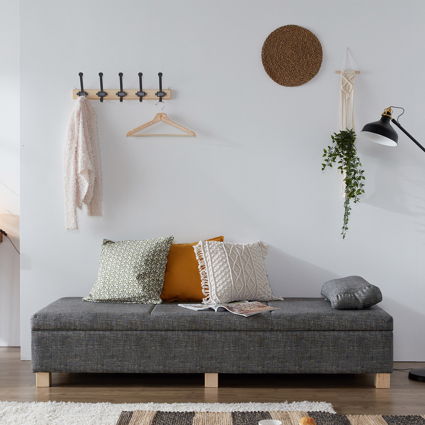 크렌시아 133,440원 - 스토리지 벤치 수납 소파베드