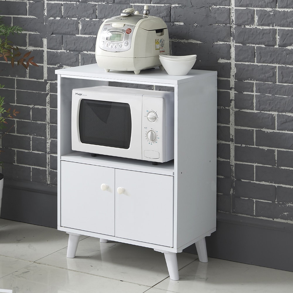 [신상품] 유니크가구 로미 렌지대 2type 3colors - 로미렌지대 일반형_화이트