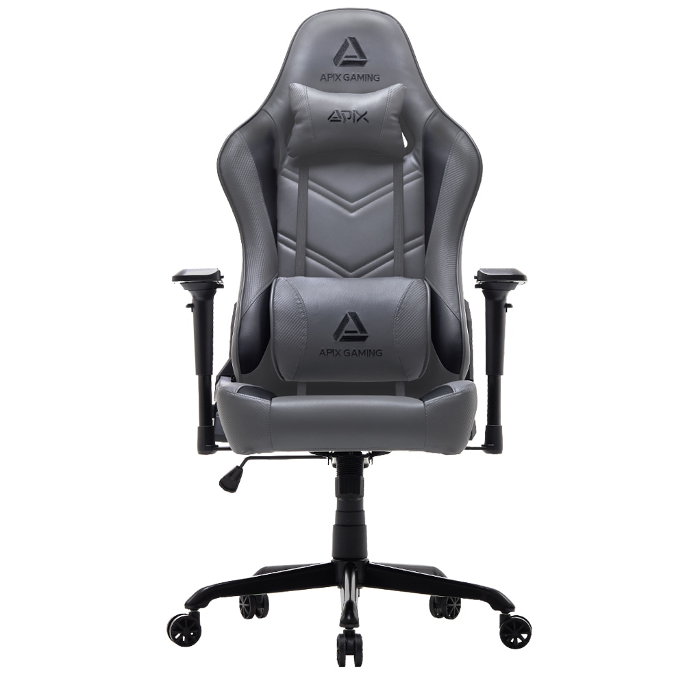 에이픽스 컴퓨터 게이밍 의자 GC001 울프 4D팔걸이 쿠션3종 