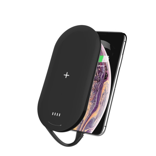 미포우 파워큐브X2 무선 보조배터리(5000mAh X2)_2colors