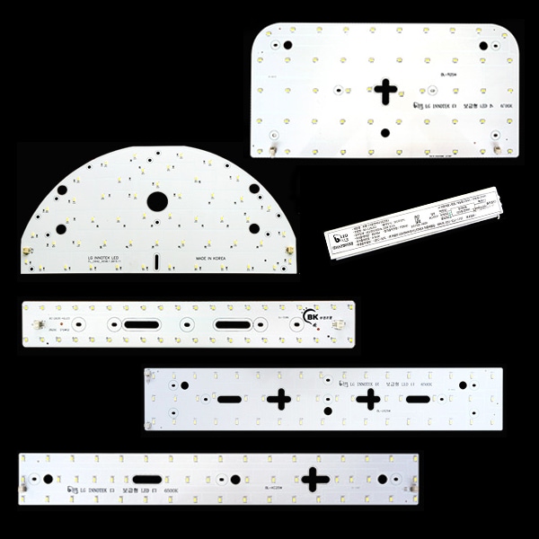 비스코엘이디 국산 LED모듈기판 방등 거실등 욕실 주방등(LG칩) - LED슬림모듈기판 욕실/주방 LG칩 20W 단품_주광색 