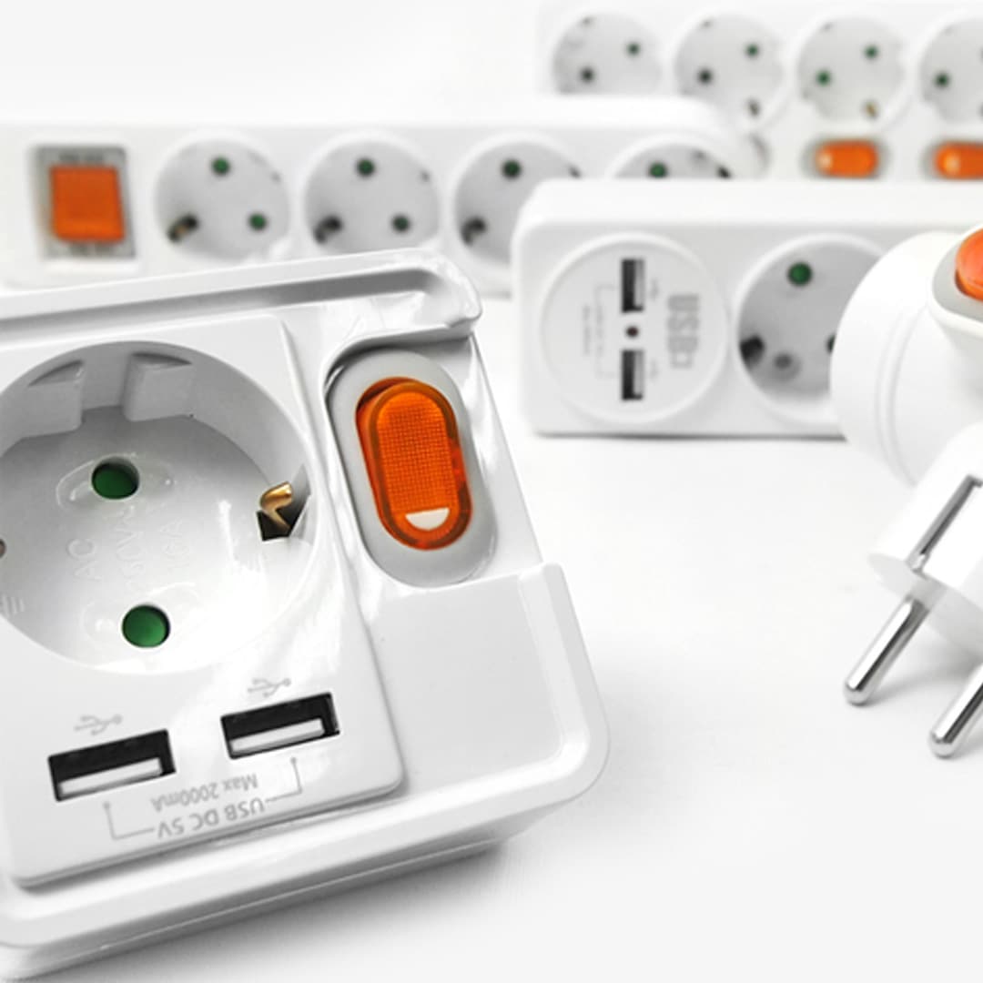 베어헌트 국산 멀티탭 콘센트 usb2 구 3구 4구 5구 6구 - 선택07 통합스위치 4구 1.5m