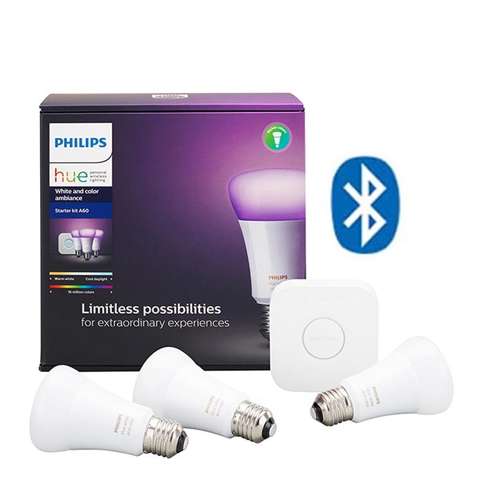 필립스 HUE 블루투스 스타터킷 4.0 (램프3+브릿지1) 
