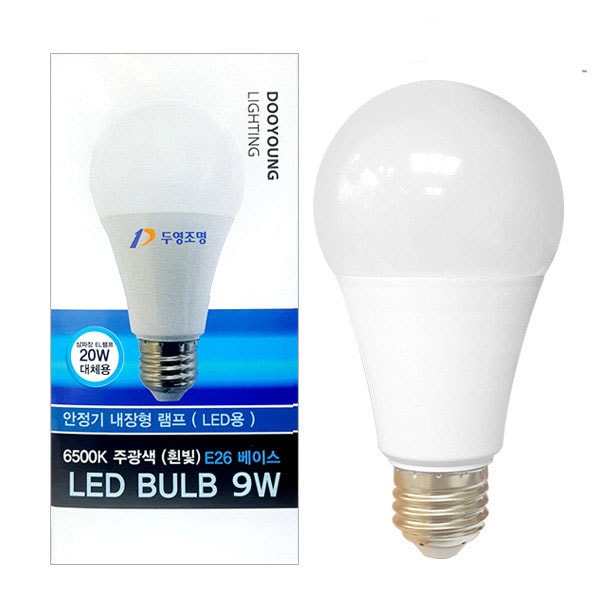 [신상품]두영조명 LED 전구 9W/11W/15W_2colors - 15W 주광색