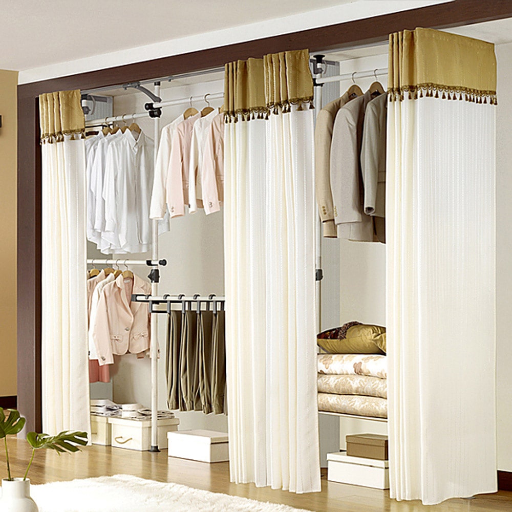 왕자행거 왕자뉴프리미엄드레스룸(완전밀폐형)-5p-이불선반형 