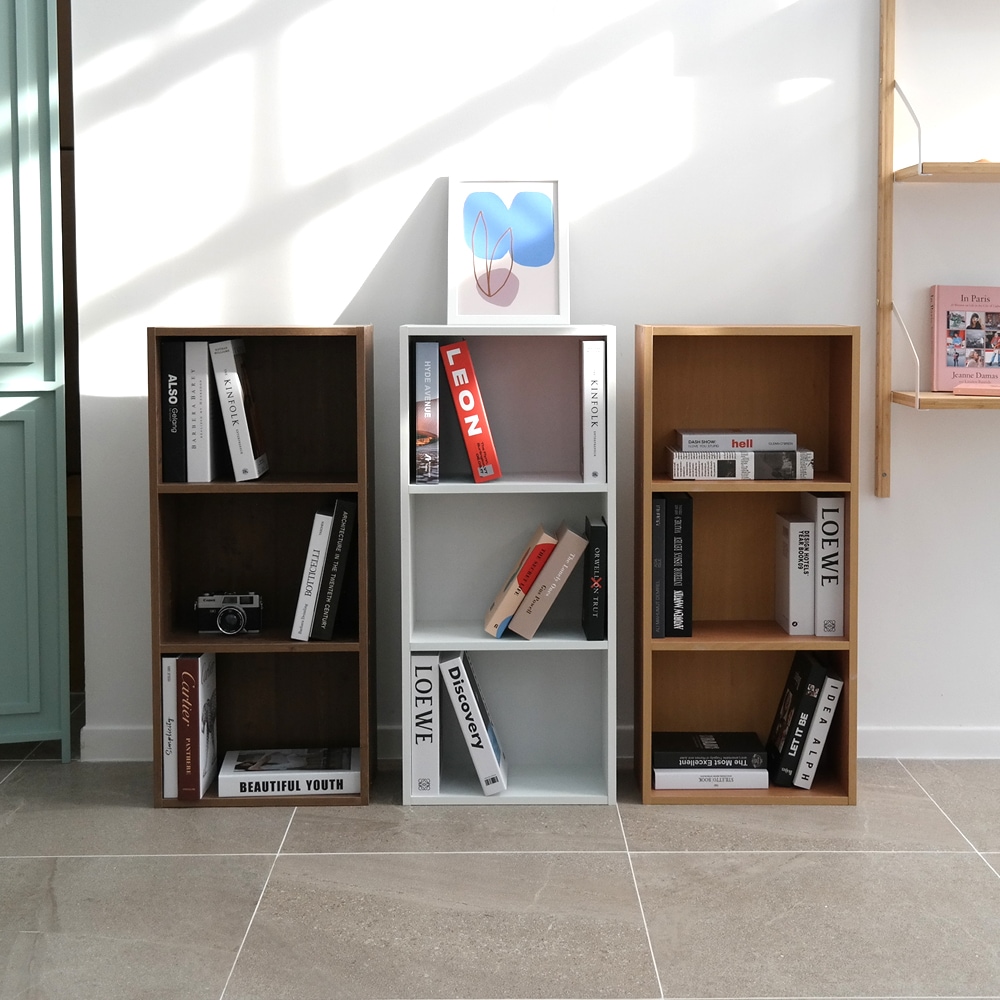 포메리트 심플 3단 책장 