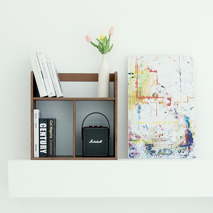 [오늘출발] [신상품] 룩홈 미니 2단 480 책꽂이 B형