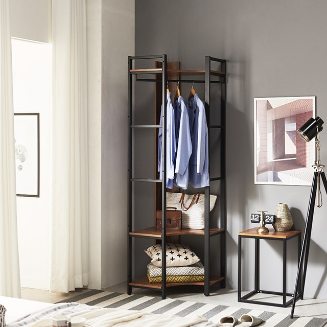 [신상품]헤이몰리 뉴트 철제 드레스룸 600 코너장