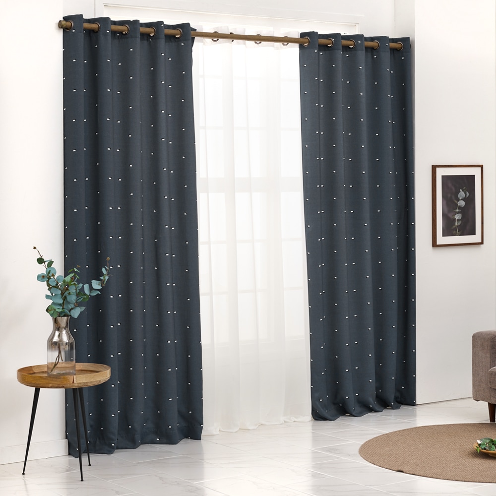 [오늘출발][신상품]더자리 1+1 감성인테리어 루나 아일렛형 암막커튼 작은창/긴창 (2 Color)