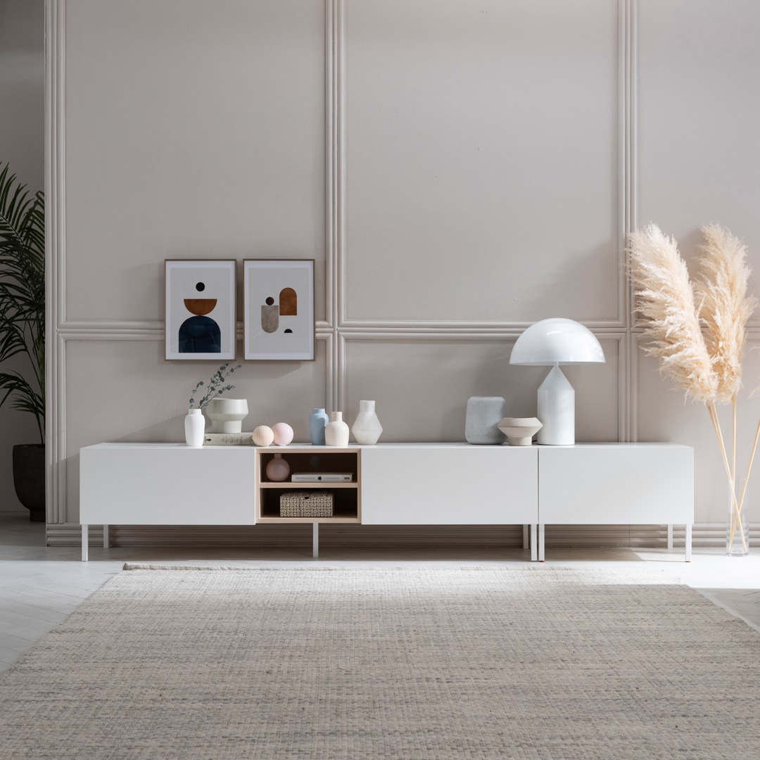 리바트 무드 모던 2400 거실장 