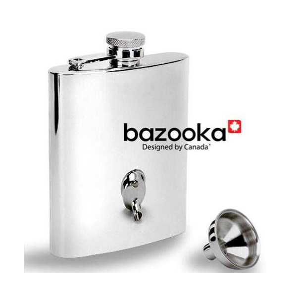 바주카 사각힙플라스크 180ml 세트