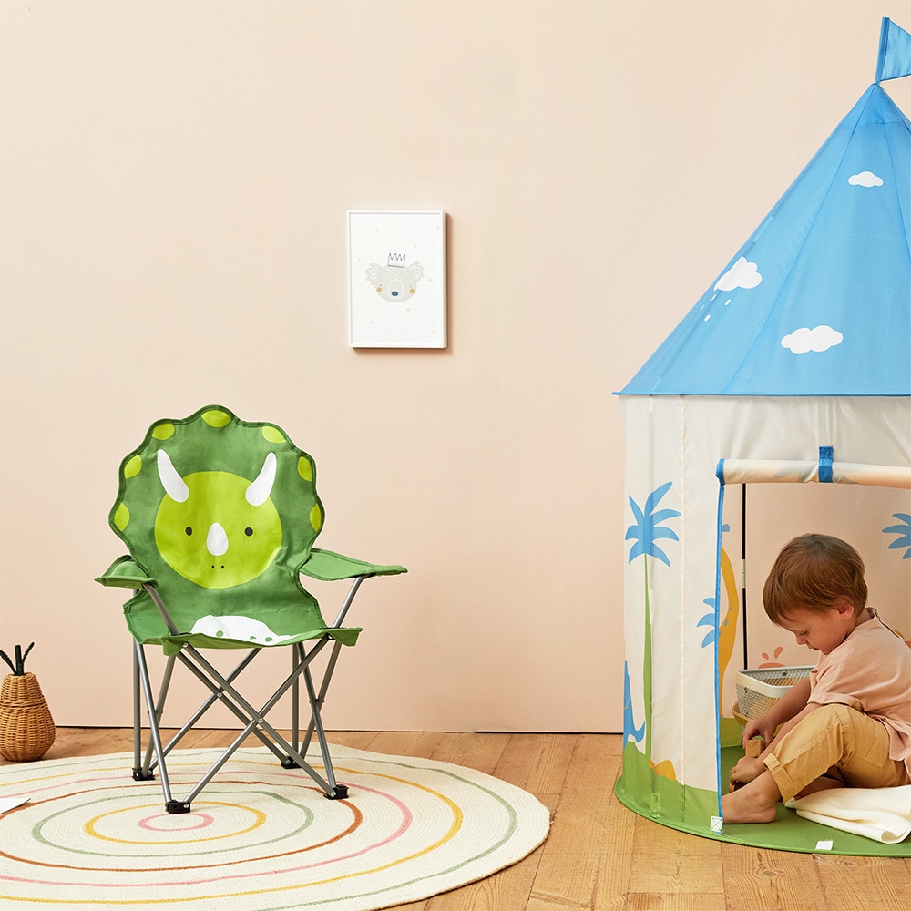 코아코아 쥬라기 키즈 캠핑의자 어린이 유아 아기 튼튼한 접식 체어