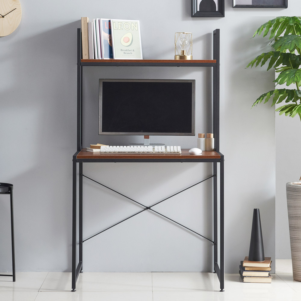 [오늘출발] [신상품] 프리메이드 선반형 컴퓨터 책상 800