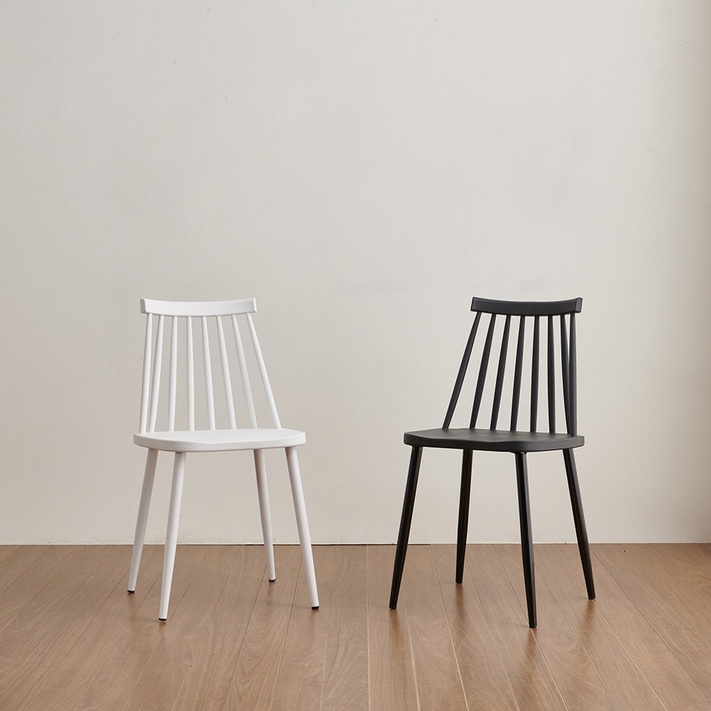 [신상품]딜라이트 언택트 줄리 체어 2colors - 06.줄리 체어_블랙/2개