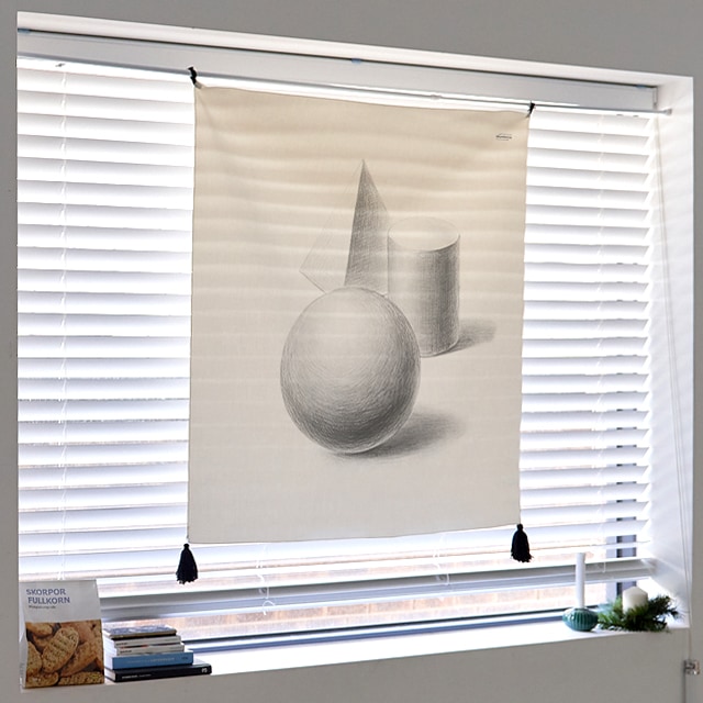 [신상품]어번던스 소묘 드로잉 패브릭 포스터/ 가리개 커튼 (GM 604003,604103,604203)