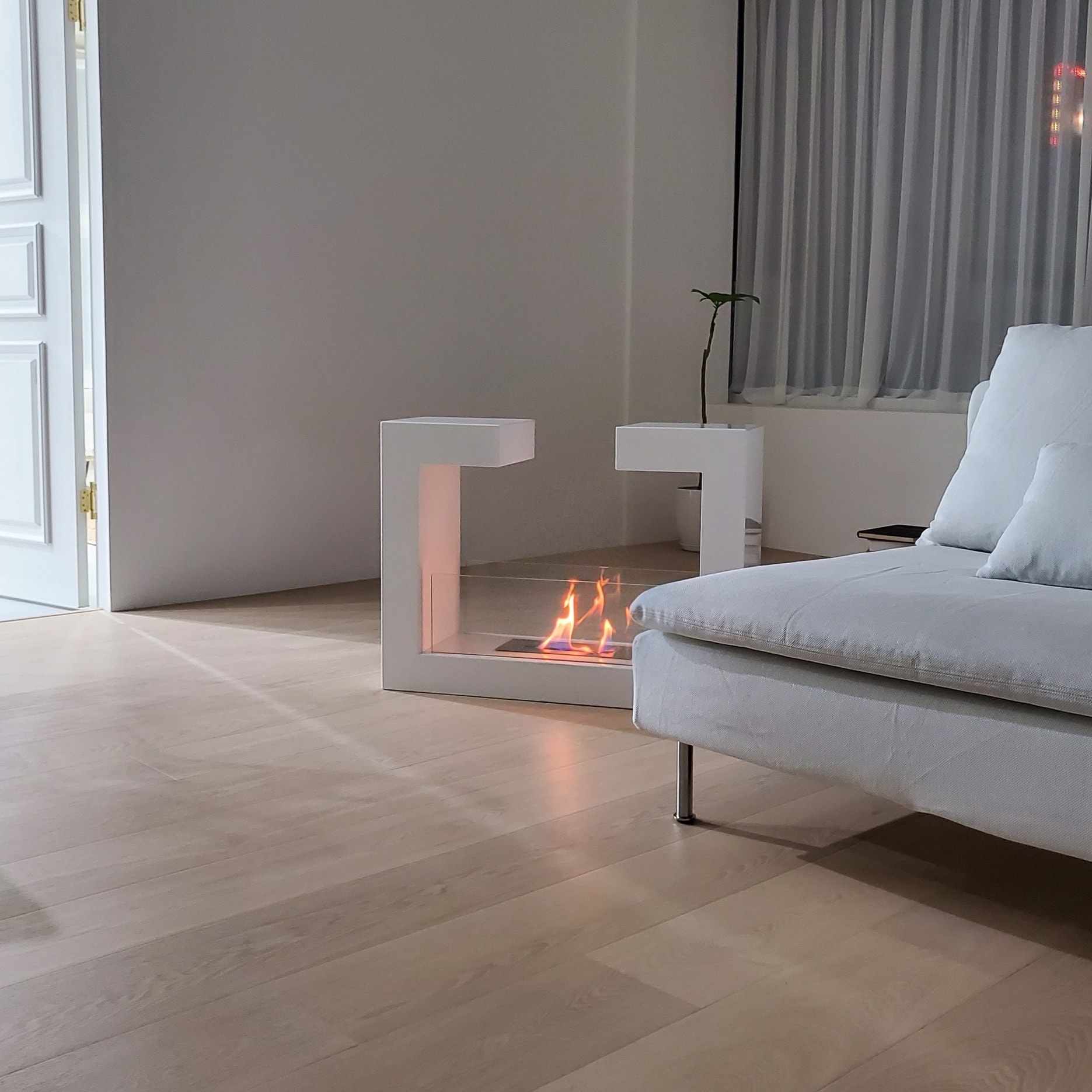 [신상품]그레이맨션 에탄올 난로 수납선반 Greece Ethanol Stove