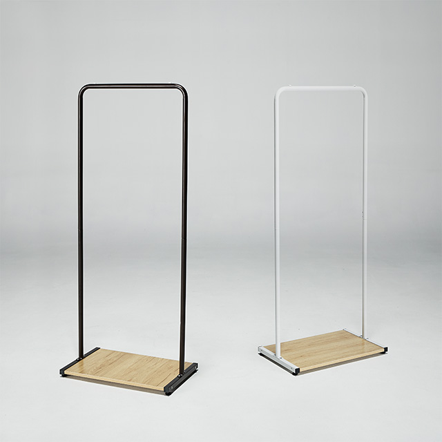 [신상품]풀오브빈스 퀴니 라인 철제 일자형 행거 2colors