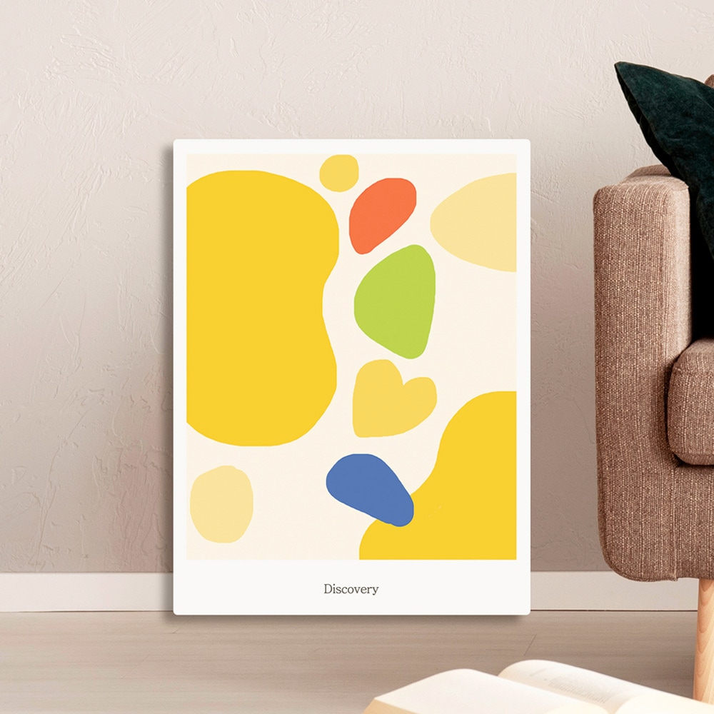 [오홀리브][오늘출발][신상품]오홀리브 접이식 액자테이블 발견 3size - 중(72x48) 발견_30cm굵은다리