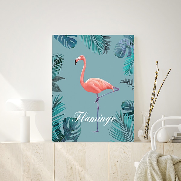 [오늘출발][신상품]오홀리브 접이식 액자테이블 플라밍고 3size - 소(60x40) 플라밍고_27cm기본다리