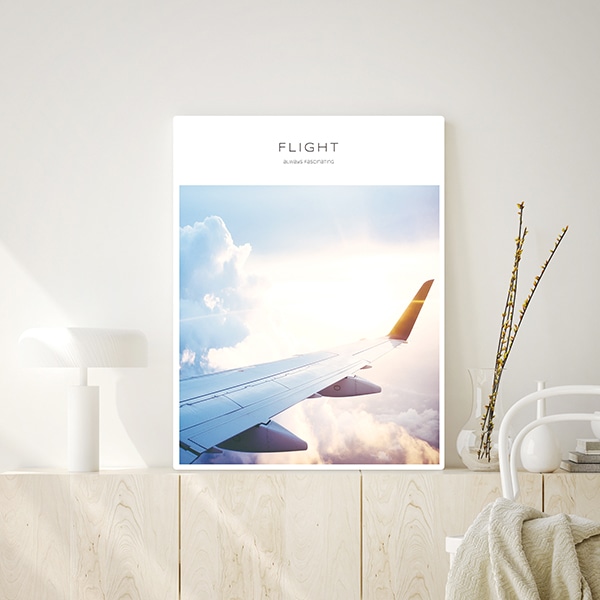 [오늘출발][신상품]오홀리브 접이식 액자테이블 비행 3size - 중(72x48) 비행_30cm굵은다리