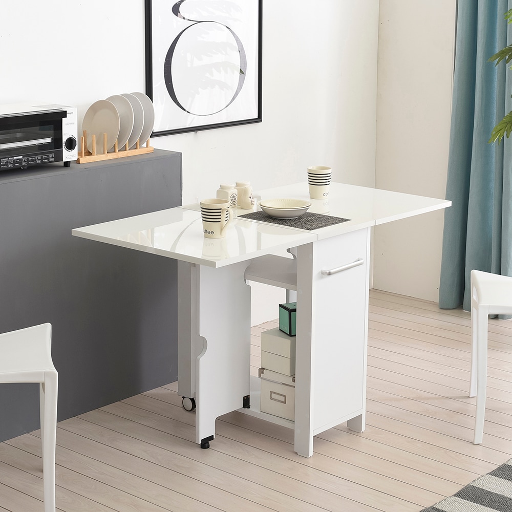 [신상품] 예투가구 쥬얼리 600 확장형 이동식 접이식 식탁 테이블