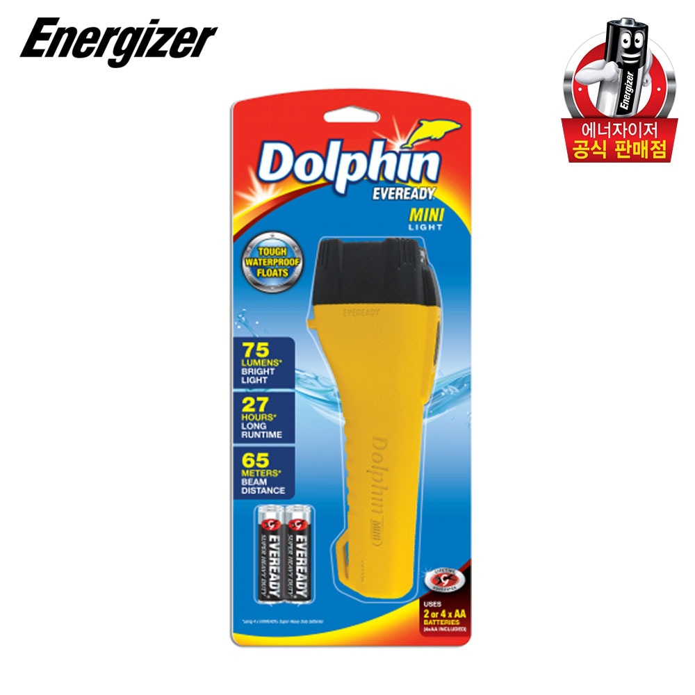 [오늘출발] [신상품] 에너자이저 에버레디 돌핀 미니 라이트 랜턴