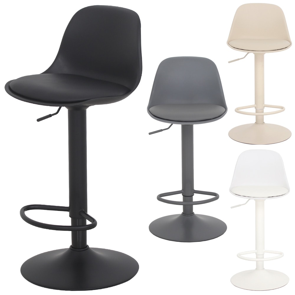 베스트렉 A121 파우더코팅 심플 발걸이형 아일랜드식탁의자 