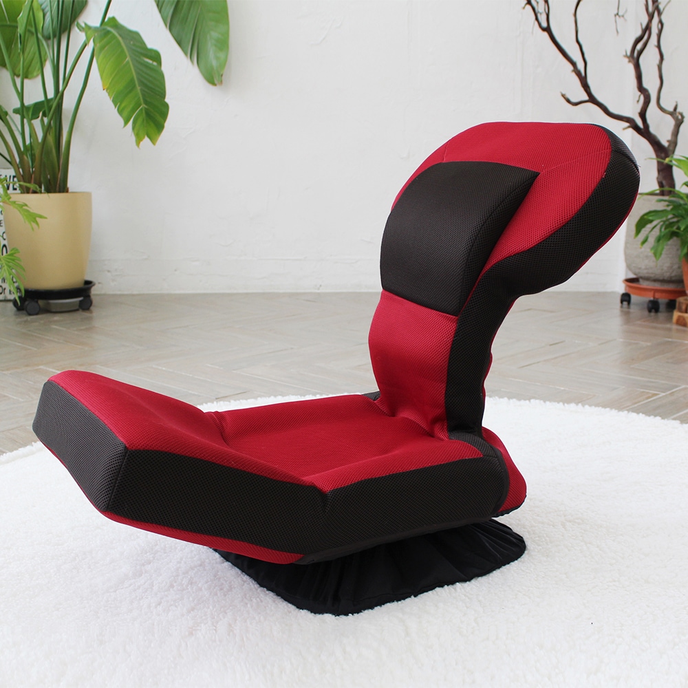 히다마리체어 게이밍 좌식의자 레드U 