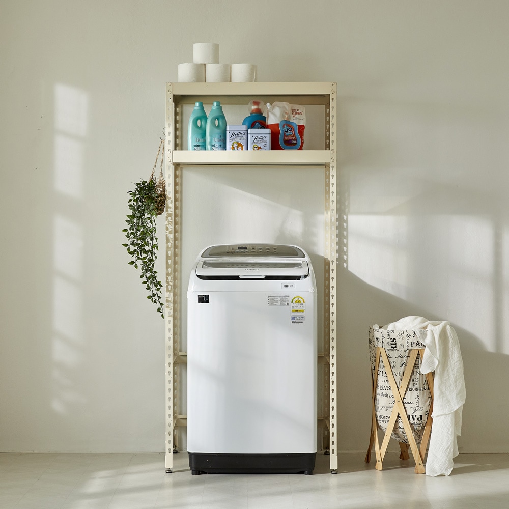 [신상품] 상도가구 몬스터 세탁기랙 선반 통돌이용 H1800 2단