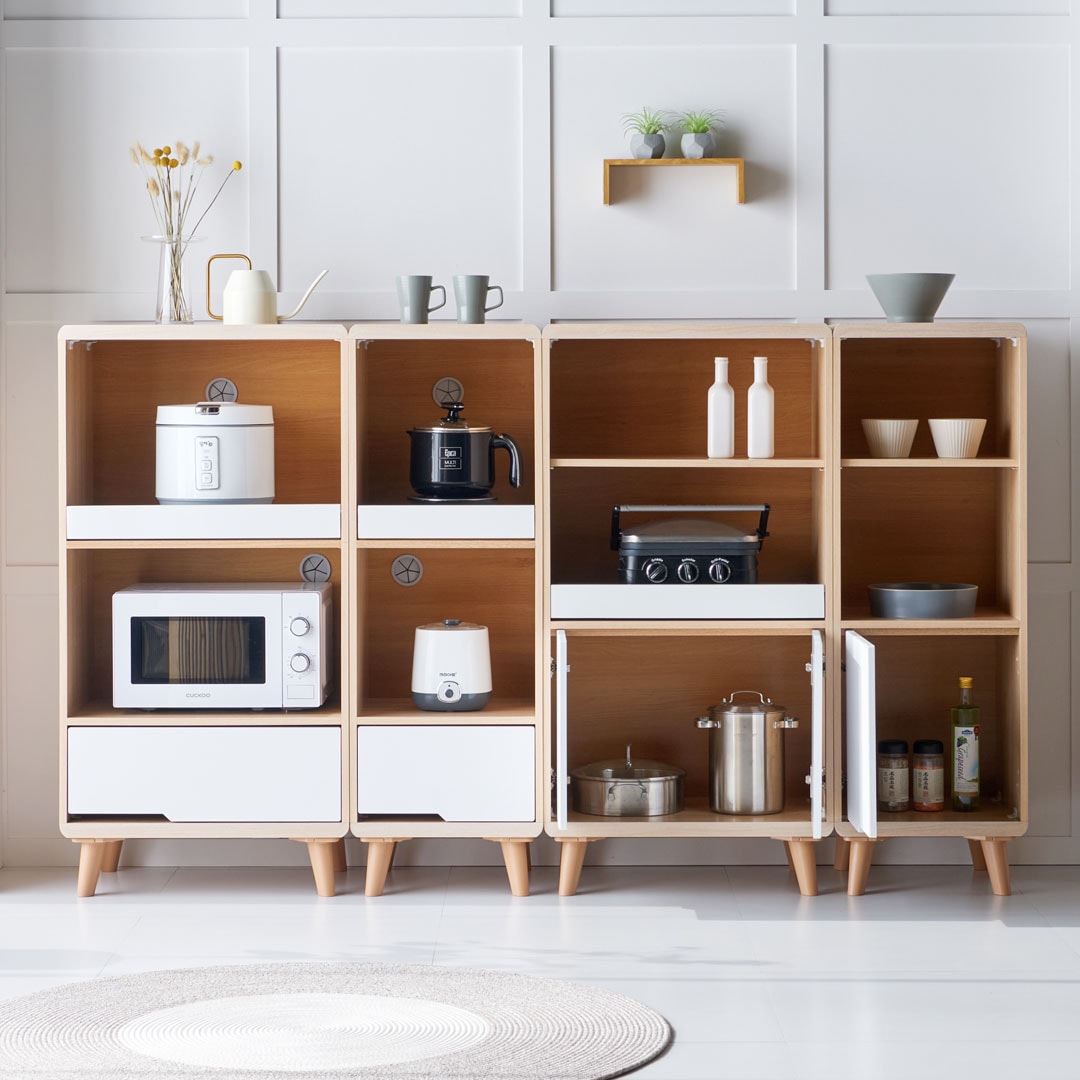 [신상품]가이온 뮤즈 400 밥솥수납장 6colors