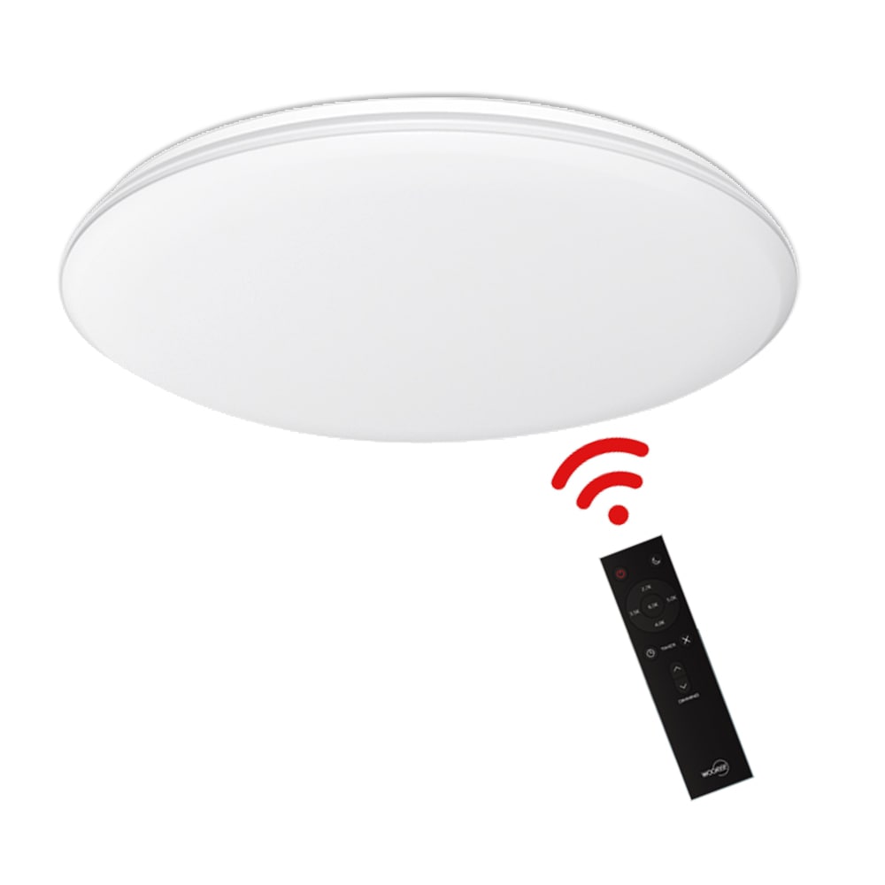 원하조명 LED 퓨어 플러스 원형 방등 60W+리모컨 