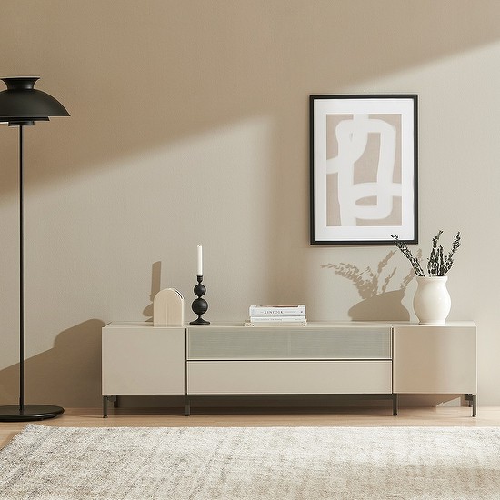 한샘 클린트 어반 180cm 거실장_다릿발형 3colors 