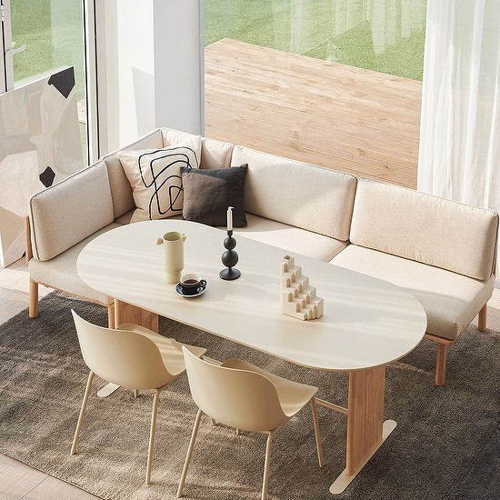 한샘 포레 컴포트 6인 식탁 (의자미포함) 