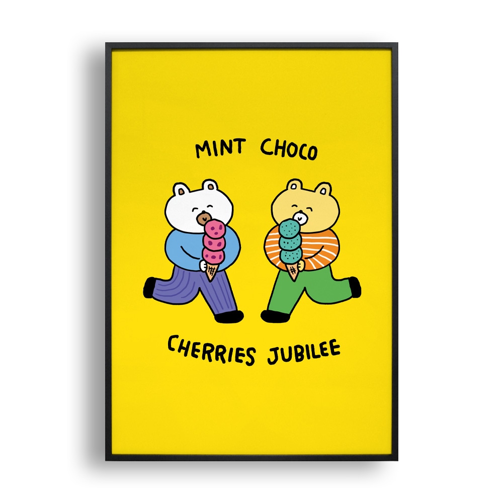 올뉴프레임(all new frame) 사이좋은 체리쥬빌레와 민초단