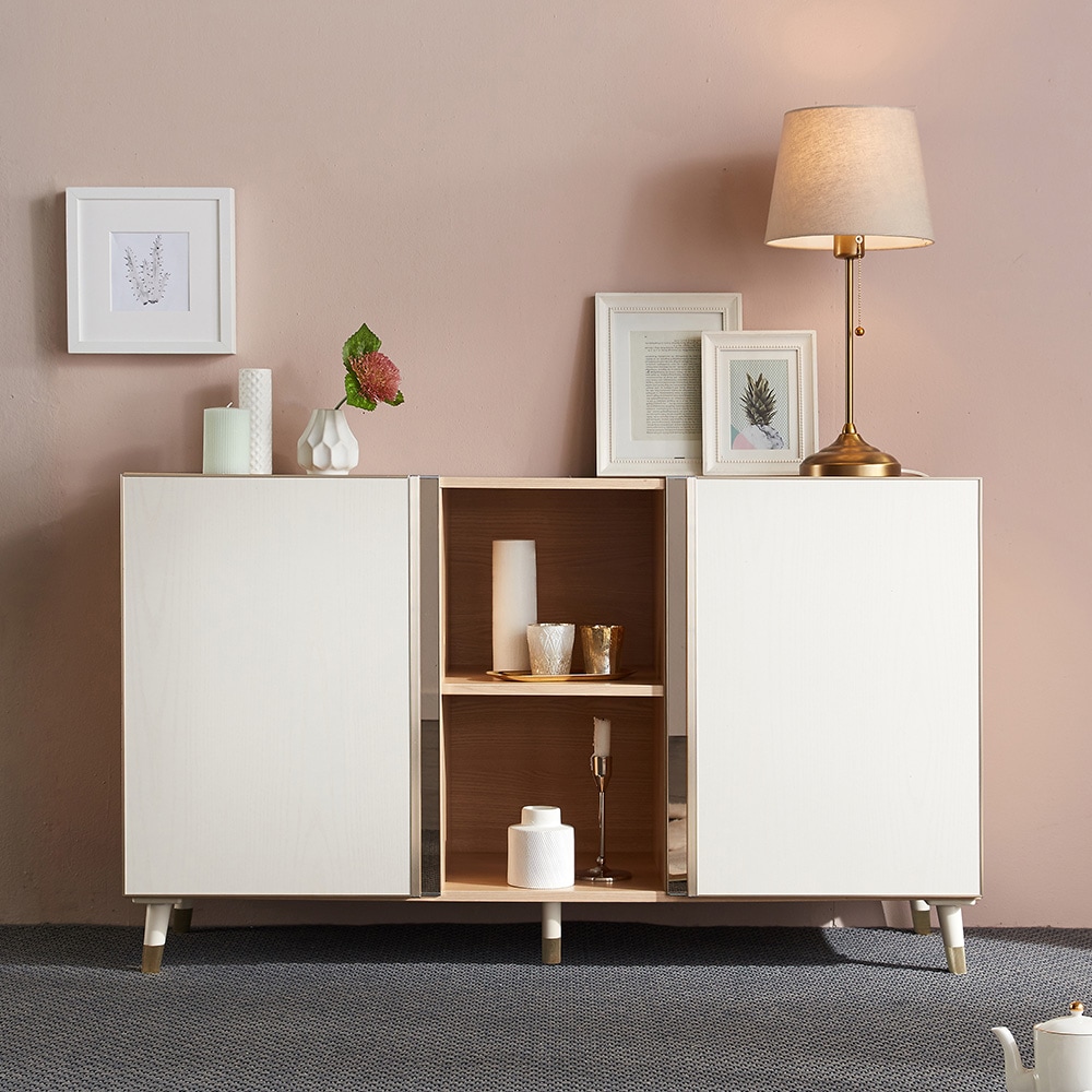 [신상품] 미르가구 알루 북유럽 모던 높은 1200 TV 거실장