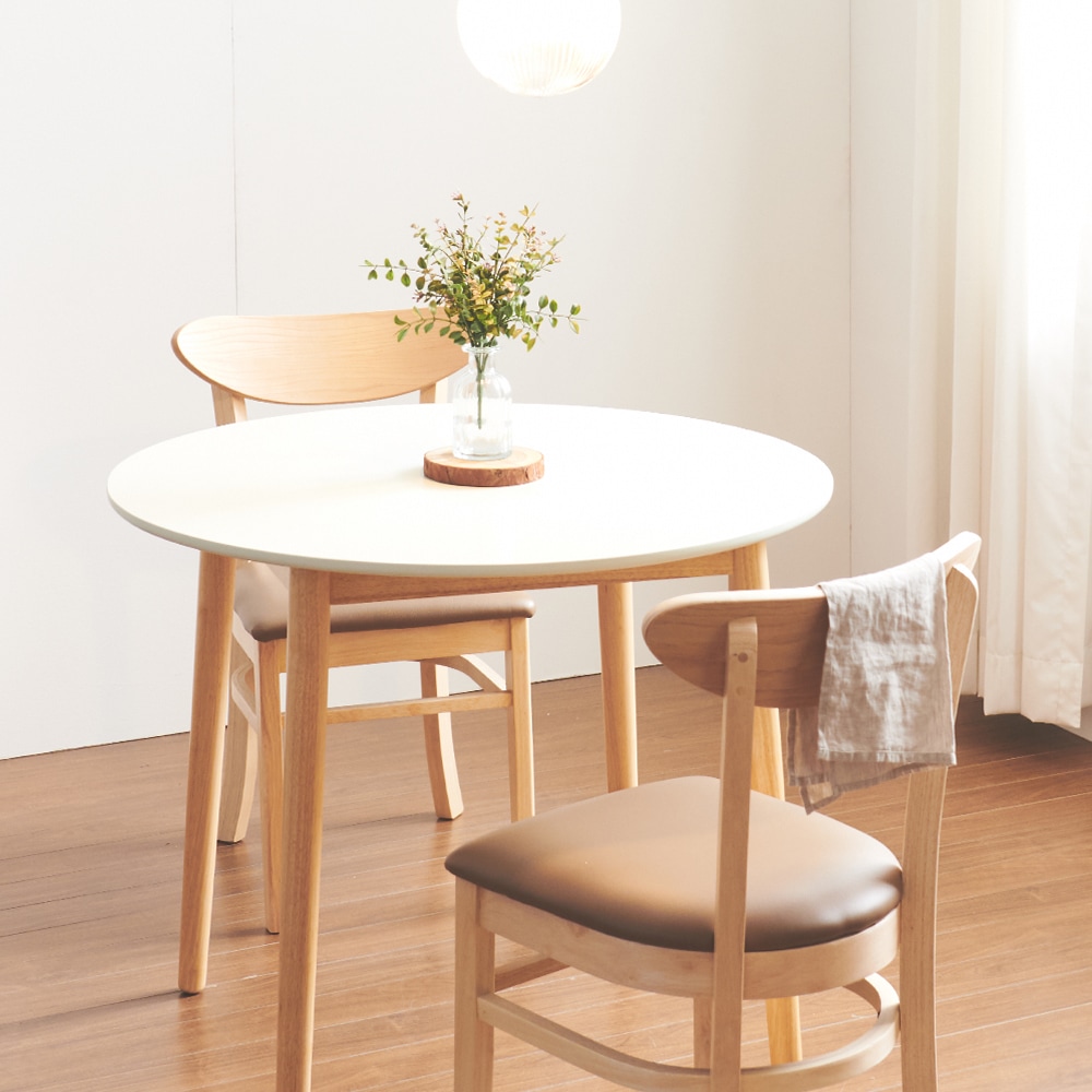 [신상품] 보니애가구 엘빈 원형 12T 포세린 세라믹 식탁 테이블 900