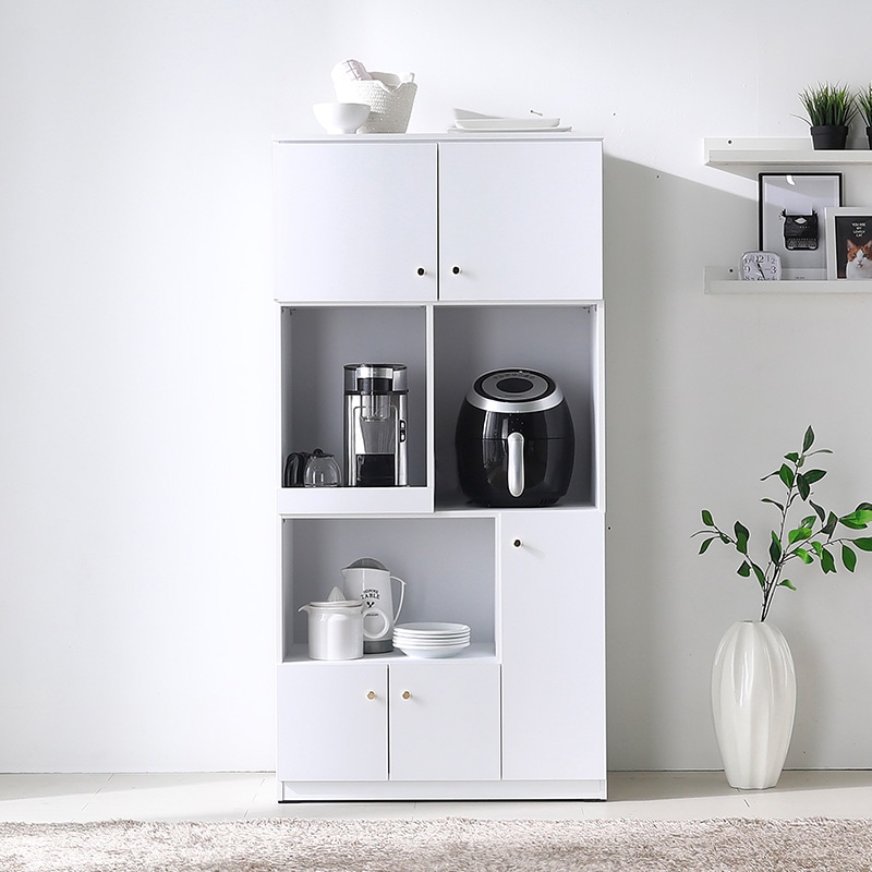 [신상품]블리스데코 아델라 800 도어형 렌지대 주방수납장 2colors