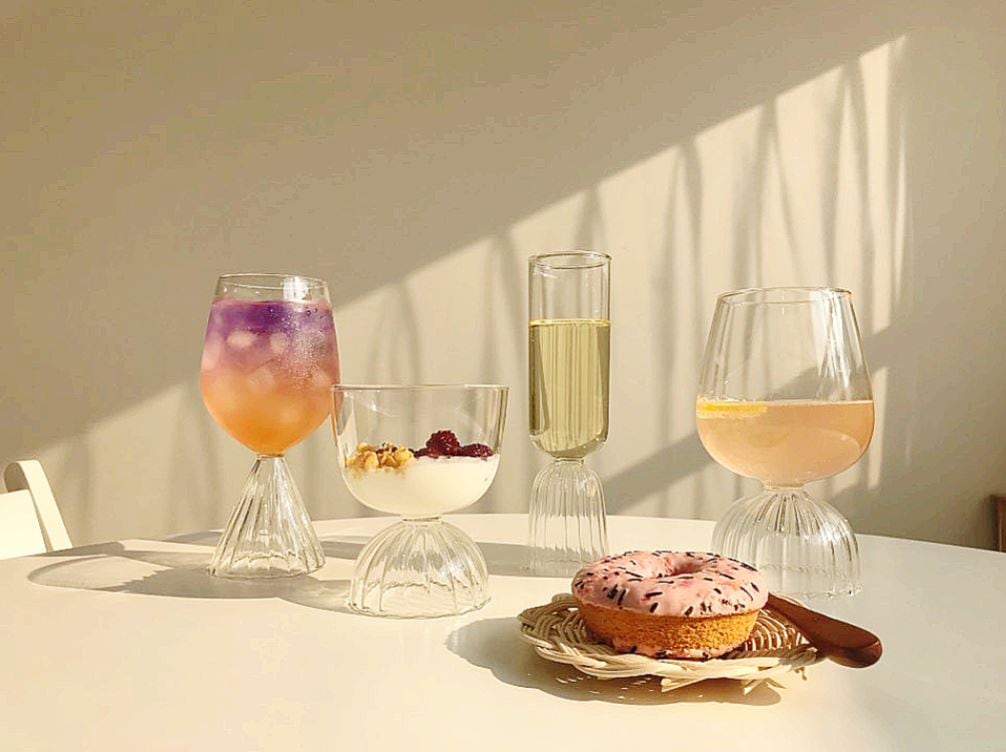 슬로우테이블 티니블랑 홈카페 프렌치 와인 칵테일 글라스 300ml