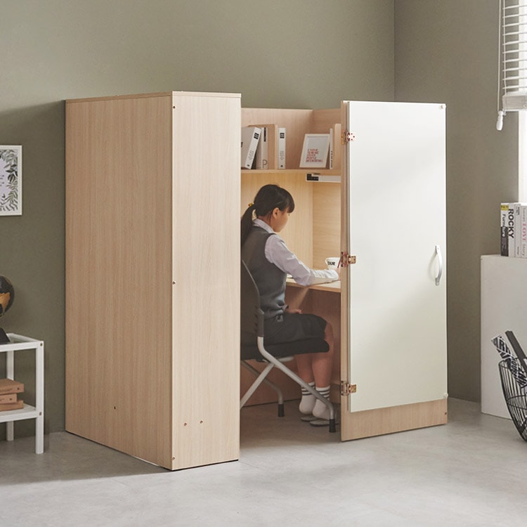 [신상품]e스마트 가정용 링크 독서실책상 와이드 감성LED스탠드포함 3size 2color - (와이드스탠드포함) 링크 1600 기본형_메이플