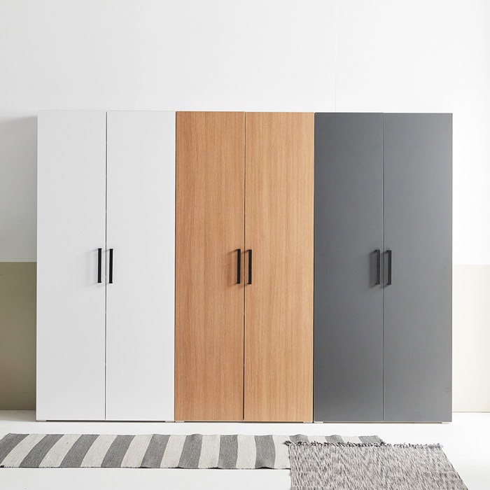 플랜데코 라이 800 도어 높은 신발장 