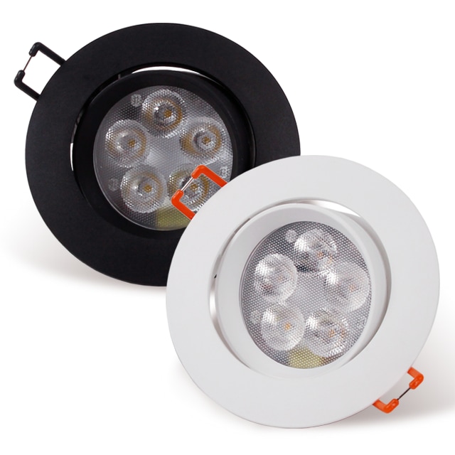 [오늘출발] [신상품] 공간LED LED 다운라이트 3인치 직회전 매입등 5W AC타입_2color