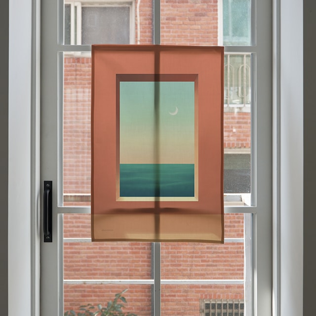 [신상품]어번던스 아치 창문일러스트 패브릭 포스터 / 가리개 (GM 650004,650104,650204)