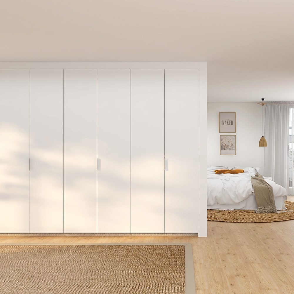 [신상품] 한샘 에디트화이트 도어 심플수납 (4~8 도어) - 7도어 심플 (3.200~3.700)