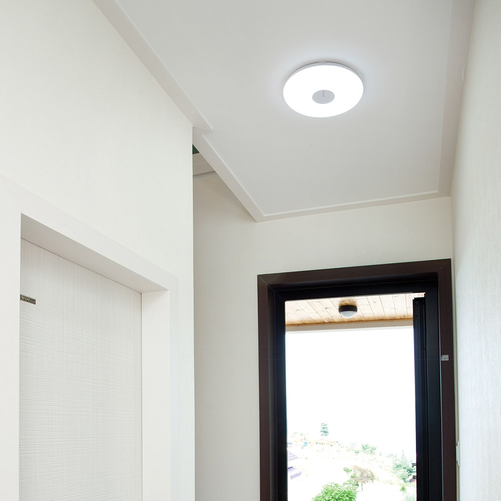 히트조명 LED 나스필 슬림 원형 센서등 25W 