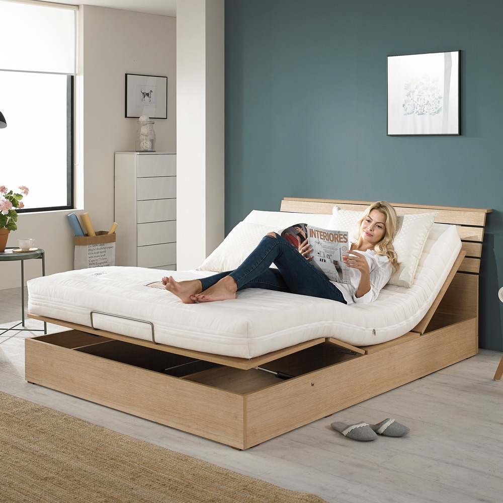 [신상품] 와이케이스토리 일리 모션베드 리클라이너침대 전동침대 S/SS/Q/TW - 3.퀸프레임