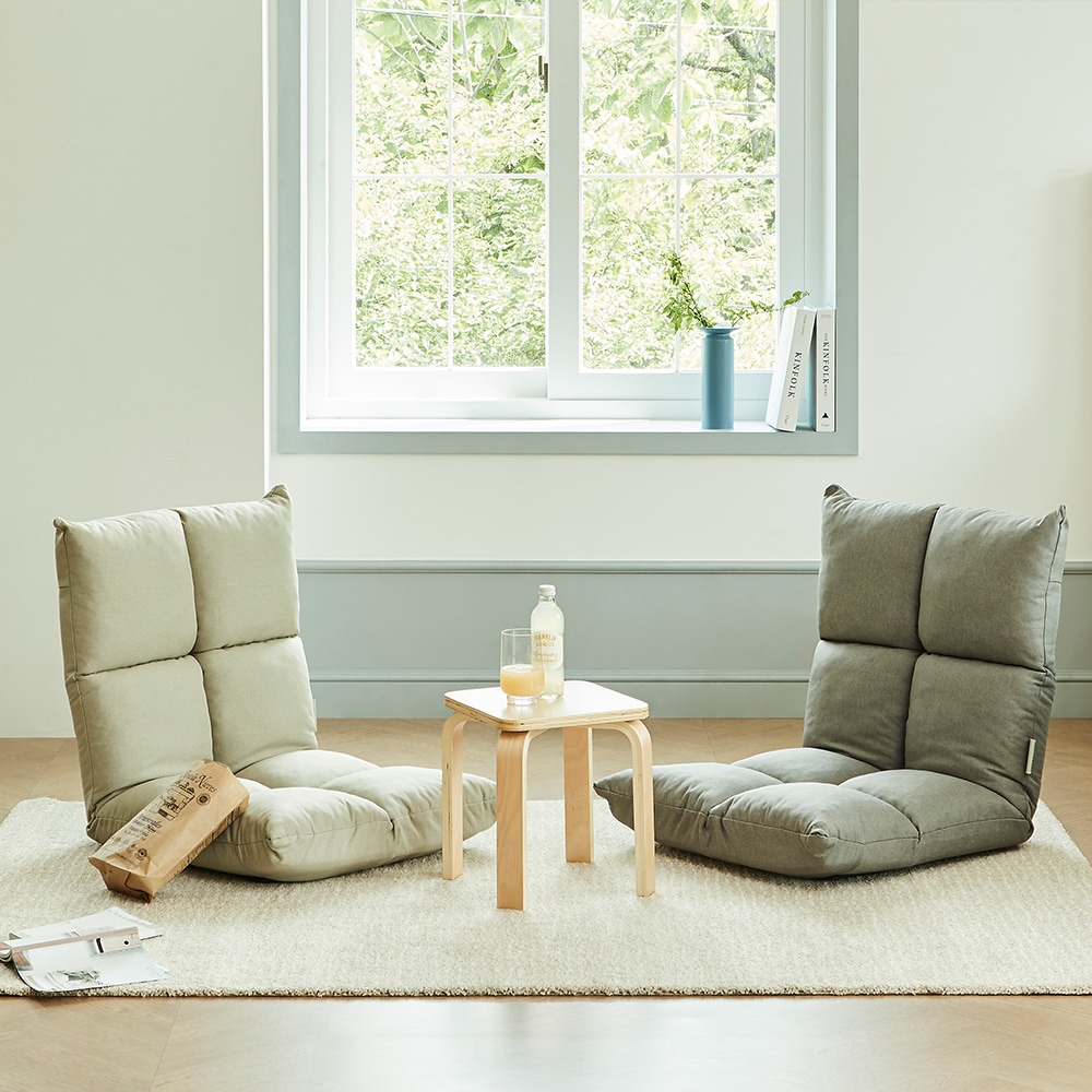 한샘 휴 조이 좌식의자 2color 리클라이너 생활방수 