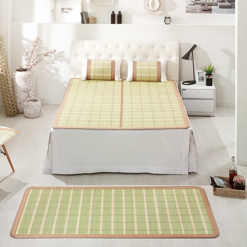 [중고] 한빛카페트 [리퍼] 3.6mm 대자리 러그 카페트 3size